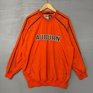 Auburn Tigers Vintage Pullover Windbreaker Medium
